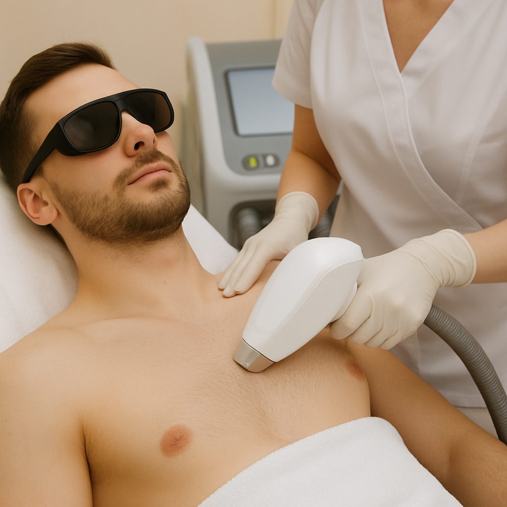The Benefits of Laser Epilation Man
